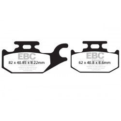 EBC Спирачни накладки Sintered FA413R