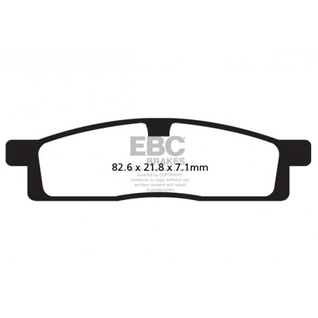 Спирачни дискове EBC Мото EBC Спирачни накладки R Series Sintered FA119R | race-shop.bg