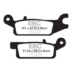 EBC Спирачни накладки R Series Sintered FA443R