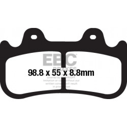 EBC Спирачни накладки Sintered FA649HH