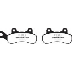 EBC Спирачни накладки R Series Sintered FA683R