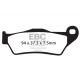 Спирачни дискове EBC Мото EBC Спирачни накладки MXS MXS680 | race-shop.bg