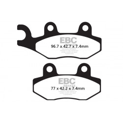 EBC Спирачни накладки MXS Off Road Race Sintered MXS135