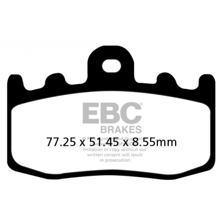 Спирачни дискове EBC Мото EBC Спирачни накладки EPFA EPFA335HH | race-shop.bg