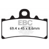 EBC Спирачни накладки EPFA EPFA606HH