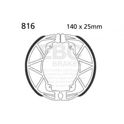 EBC Задни спирачни челюсти Plain 816