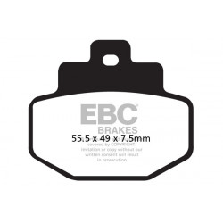 EBC Спирачни накладки SFA Scooter Organic SFA321