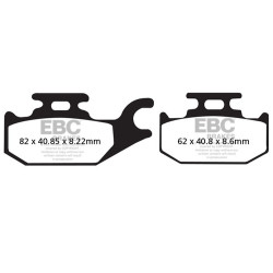 EBC Спирачни накладки SFA Scooter Organic SFA413