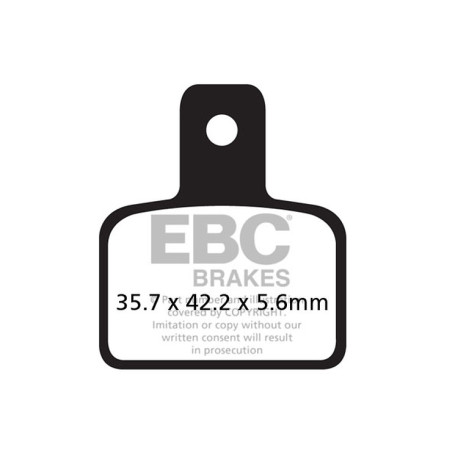 Спирачни дискове EBC Мото EBC Спирачни накладки Organic FA FA495 | race-shop.bg