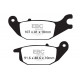 Спирачни дискове EBC Мото EBC Спирачни накладки Organic FA343 | race-shop.bg