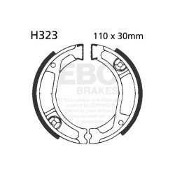 EBC Спирачни челюсти Plain H323