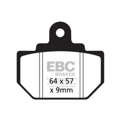 EBC Спирачни накладки Organic FA FA111