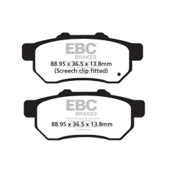 EBC Спирачни накладки Carbon TT FA478TT