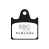 EBC Спирачни накладки Organic FA109