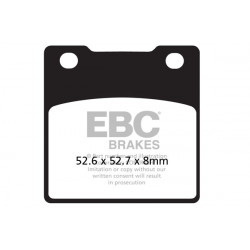 EBC Спирачни накладки Organic FA FA161