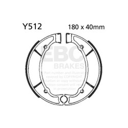 EBC Спирачни челюсти Plain Y512
