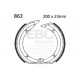 Спирачни дискове EBC Мото EBC Задни Спирачни накладки Organic 805 | race-shop.bg
