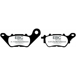 EBC Спирачни накладки SFAC706