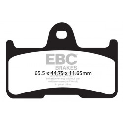EBC Спирачни накладки R Series Sintered FA344R