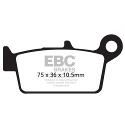 EBC Спирачни накладки R Series Sintered FA131R