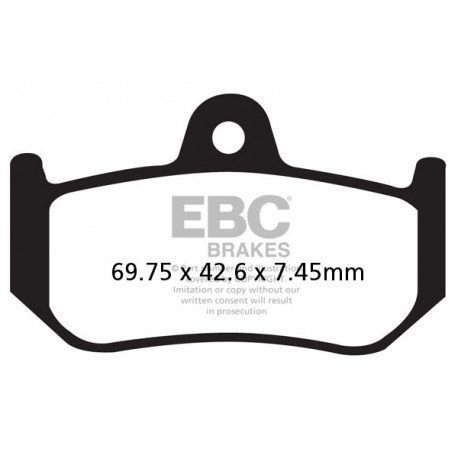 Спирачни дискове EBC Мото EBC Спирачни накладки FA320HH | race-shop.bg
