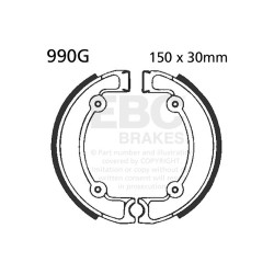 EBC Спирачни челюсти Grooved 990G