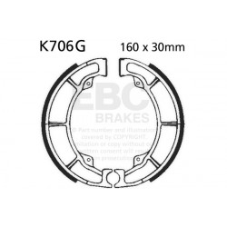 EBC Спирачни челюсти Grooved K706G