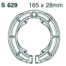 EBC Спирачни челюсти Grooved S629G
