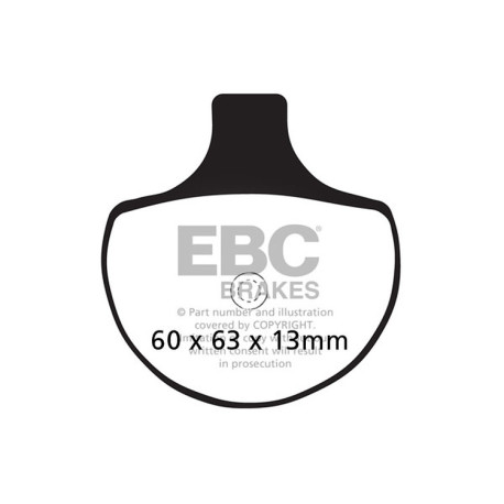 Спирачни дискове EBC Мото EBC Спирачни накладки V Semi-Sintered FA094V | race-shop.bg