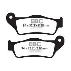 EBC Спирачни накладки V Semi-Sintered FA643V
