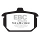 Спирачни дискове EBC Мото EBC Спирачни накладки Organic FA FA078 | race-shop.bg