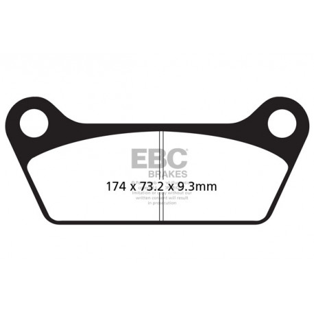 Спирачни дискове EBC Мото EBC Спирачни накладки FA079V | race-shop.bg
