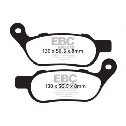 EBC Спирачни накладки V Semi-Sintered FA458V