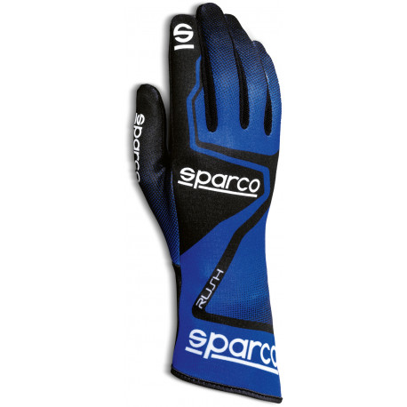 Ръкавици Състезателни ръкавици Sparco Rush (вътрешни шевове) син | race-shop.bg