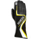 Ръкавици Състезателни ръкавици Sparco Record (външен шев) черен/жълт | race-shop.bg