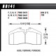 Накладки HAWK performance Задни накладки Hawk HB141E.650, Race, min-max 37°C-300°C | race-shop.bg