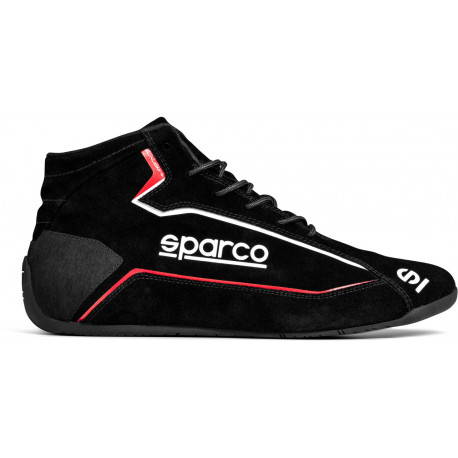 Обувки Състезателен обувки Sparco SLALOM+ FIA черно-червен | race-shop.bg