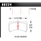 Накладки HAWK performance Накладки Hawk HB224U1.12, Race, min-max 90°C-465°C | race-shop.bg