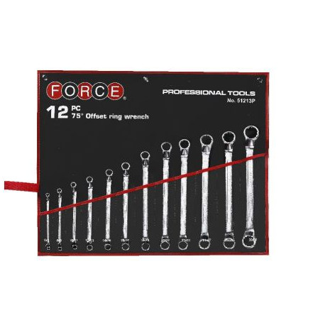 Комплетки гаечни ключове FORCE 12 бр.комплект ключ с тресчотка- огънати | race-shop.bg