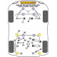 E90, E91, E92 & E93 3 Series (2005-2013) Powerflex Горен Тампон за мост BMW 3 Series E90, E91, E92 & E93 | race-shop.bg