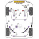Z3 (1994 - 2002) Powerflex Тампон за трансмицията преден овален BMW Z Series Z3 (1994 - 2002) | race-shop.bg