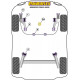 Roomster Models Powerflex Тампон за преден носач предна страна 30мм с регулиране на камбер Skoda Roomster (2006 - 2008) | race-shop.bg