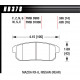 Накладки HAWK performance Задни накладки Hawk HB378E.565, Race, min-max 37°C-300°C | race-shop.bg
