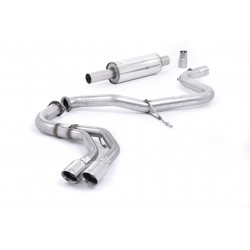 Cat-back Milltek изпускателна система Audi A3 2 TDI 2013-2021