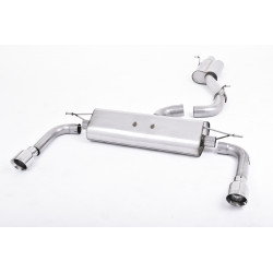Cat-back Milltek изпускателна система Audi A3 2 TFSI 2014-2021