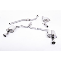 Cat-back Milltek изпускателна система Audi A4 2 TFSI 2008-2011