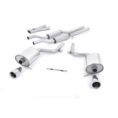 Изпускателни системи Milltek Cat-back Milltek изпускателна система Audi A4 3 V6 2001-2005 | race-shop.bg