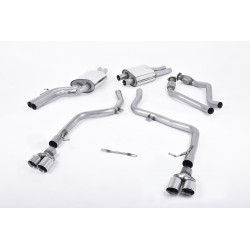 Cat-back Milltek изпускателна система Audi S4 3 Supercharged 2009-2012