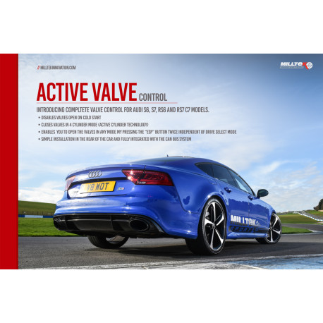 Изпускателни системи Milltek Active Valve Control Milltek Audi S4 3 Turbo 2016-2021 | race-shop.bg