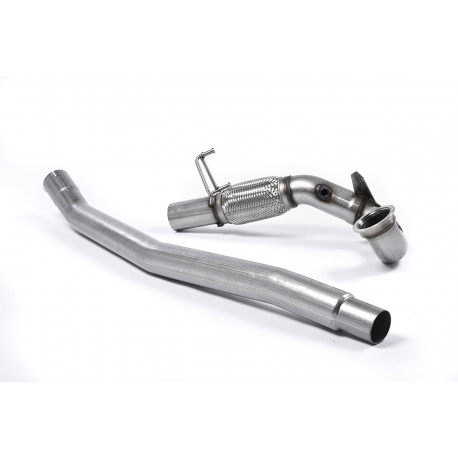 Изпускателни системи Milltek Уголемени Downpipe без катализатор Milltek Volkswagen Golf Mk7 2.0TFSI 2016-2021 | race-shop.bg